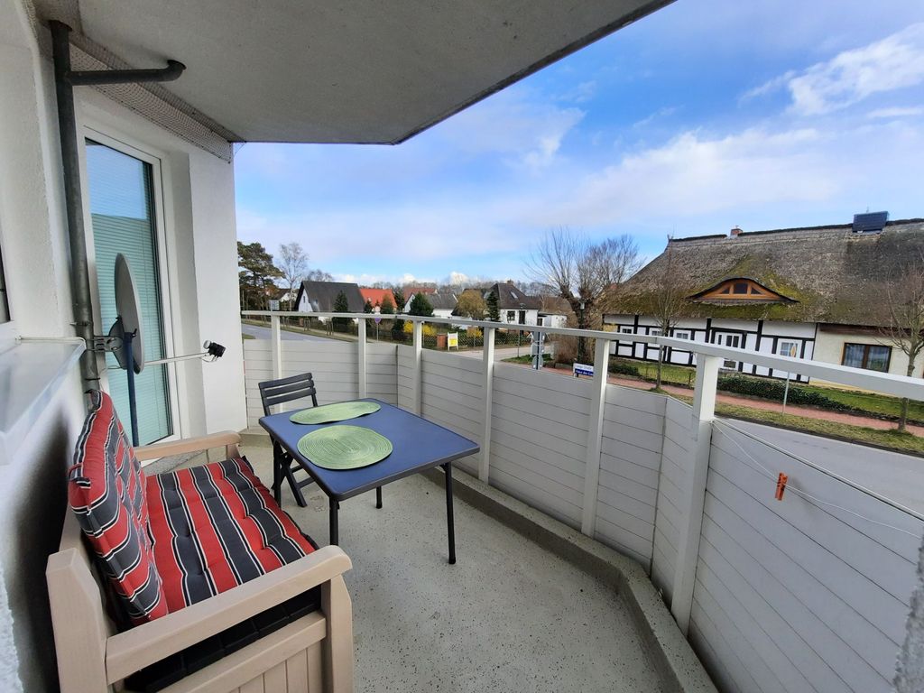 Blick vom Balkon