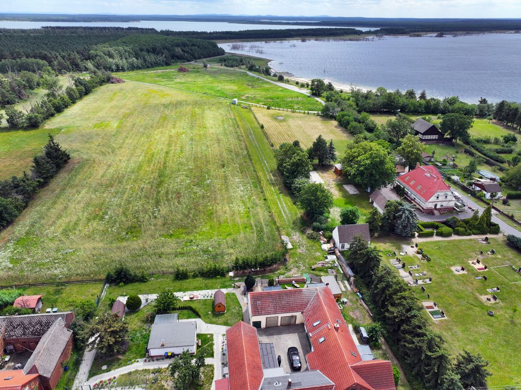 Luftbild SeeNest Lieske (unterer Rand)