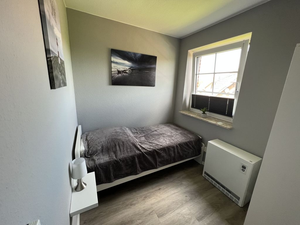 Schlafzimmer mit 2 Einzelbetten