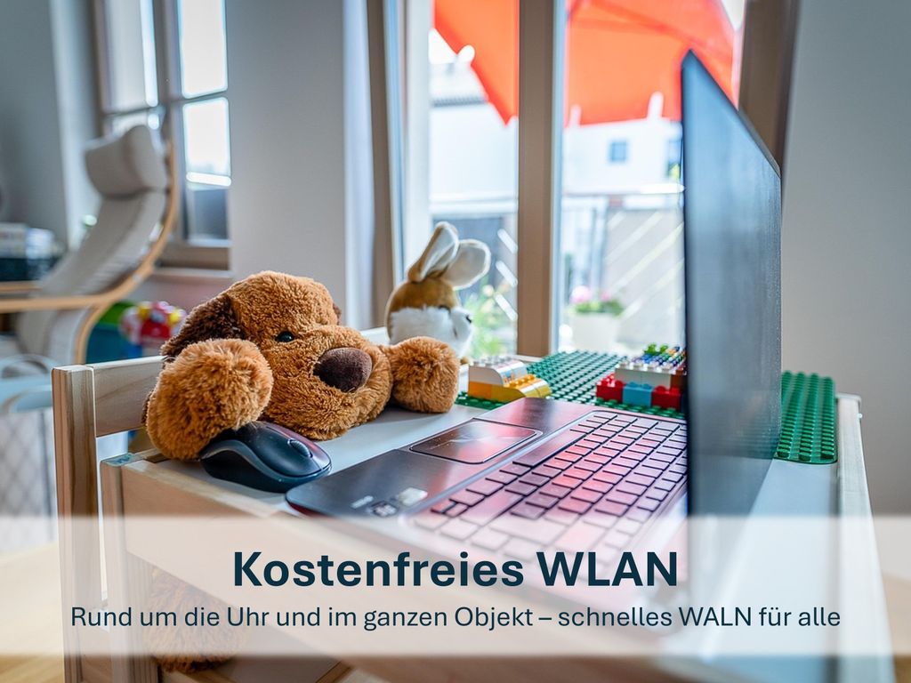 Genießen Sie kostenfreies WLAN in der gesamten Unterkunft!