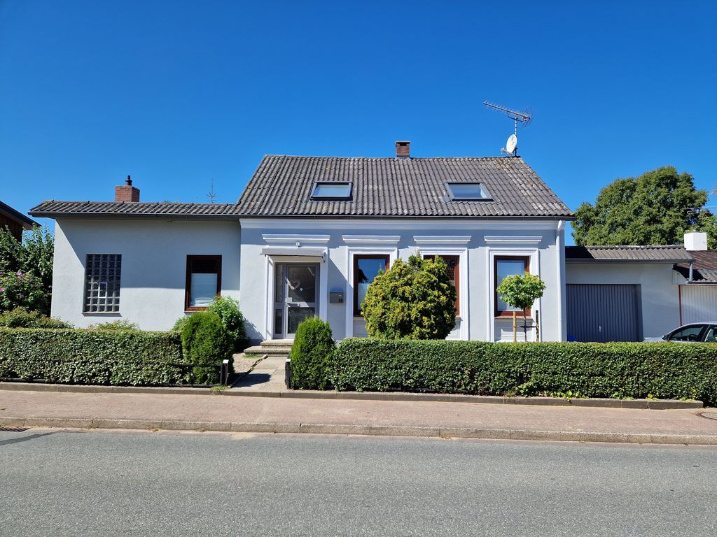 Blick auf das Ferienhaus
