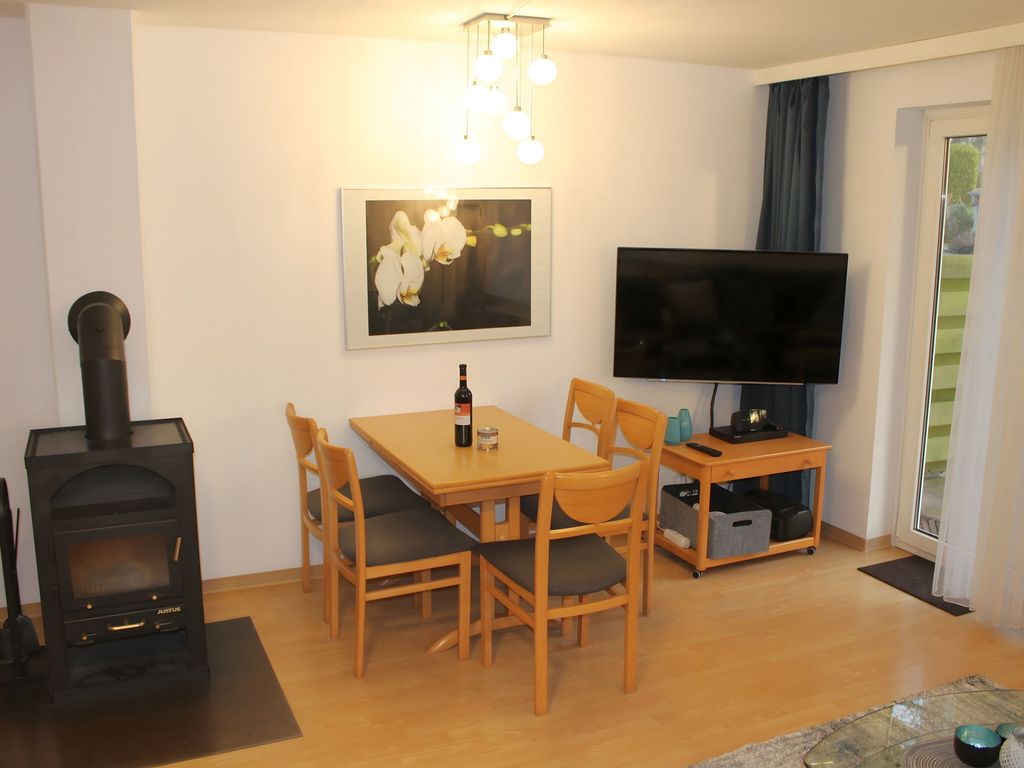 Essbereich und Kamin