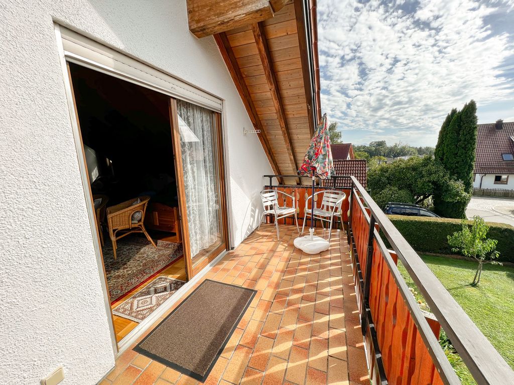 Aussicht vom Balkon