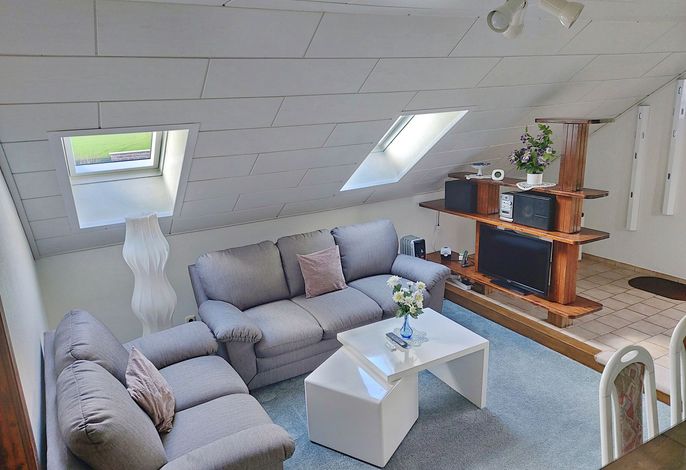 Ferienwohnung im Obergeschoss für 1 bis 3 Personen