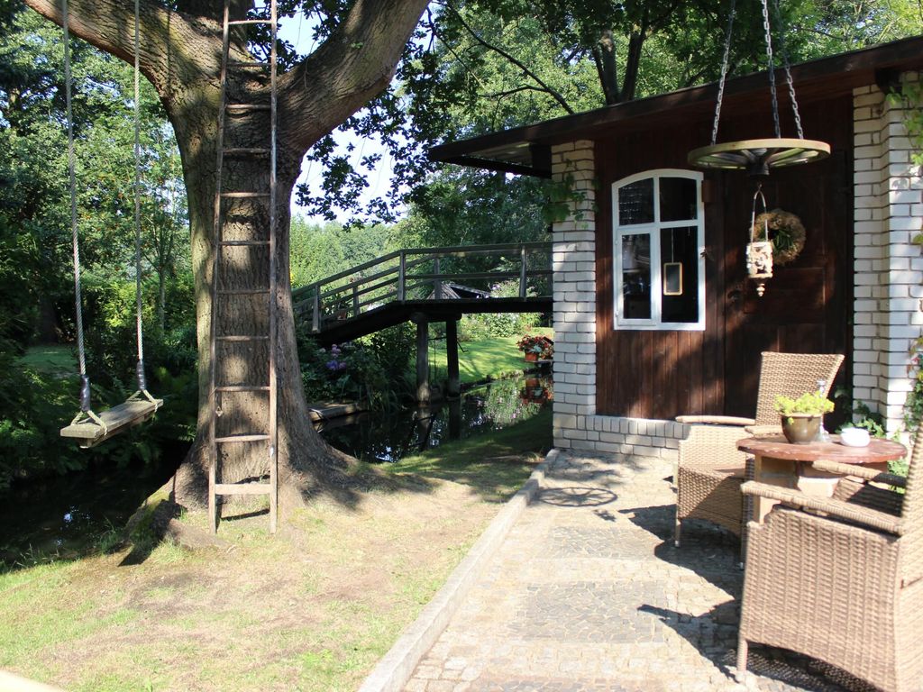 Spreewaldhaus Libelle am Wasser