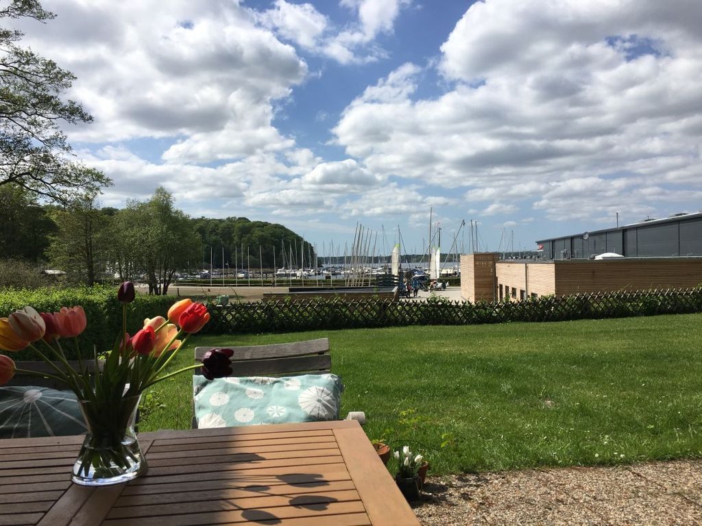 Blick aus der Wohnung