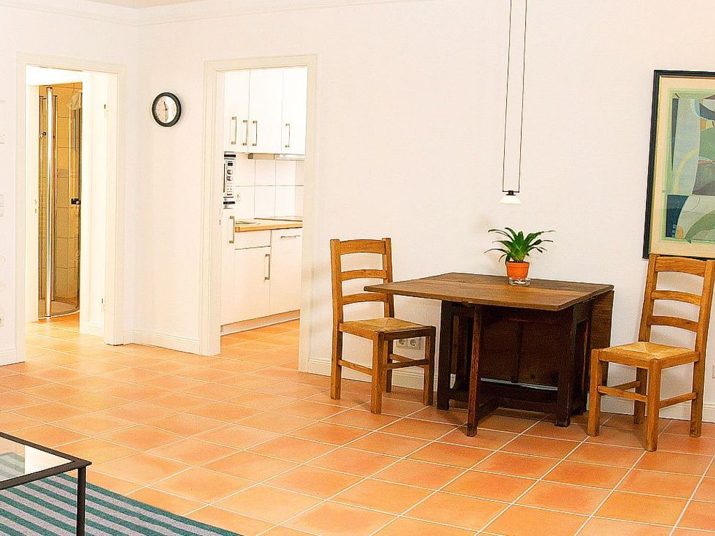 Kleiner Essbereich im Wohnzimmer