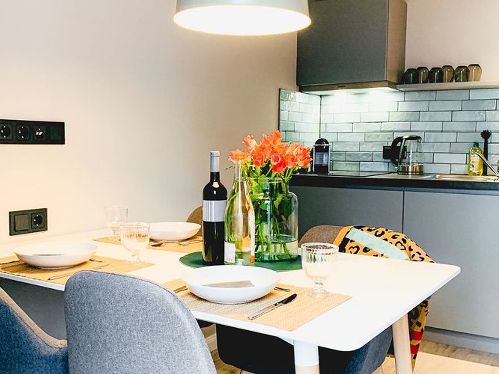 Premium Apartment Aqua - Essbereich
