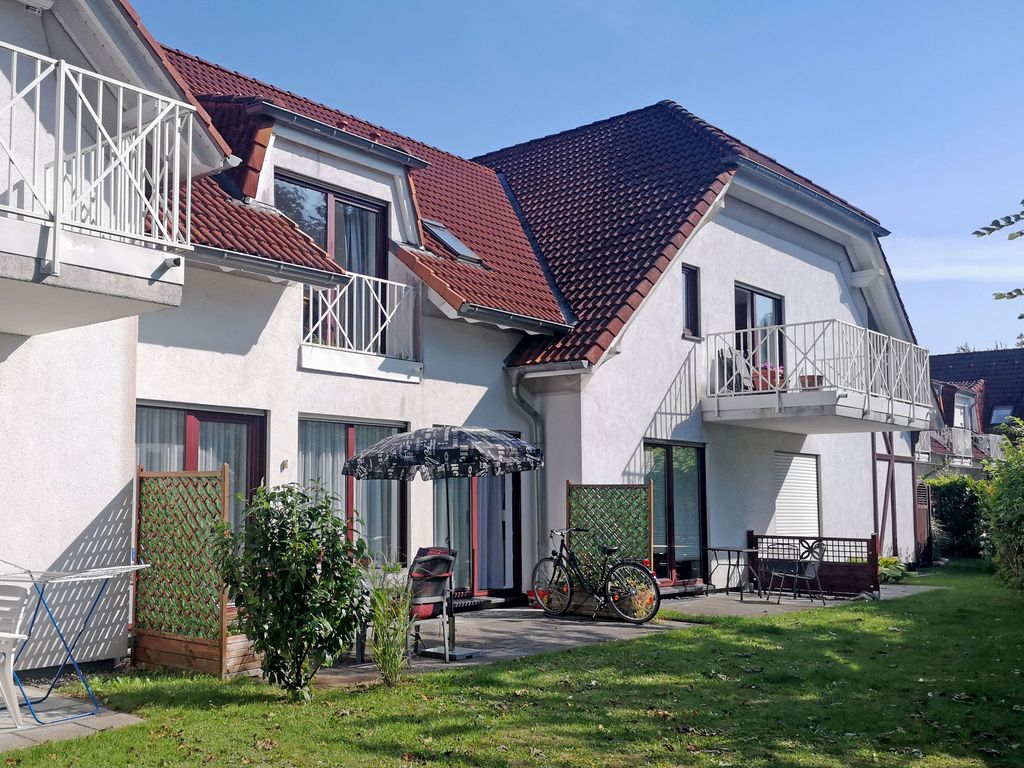 Ferienwohnung Johanna mit Terrasse und Gartenblick