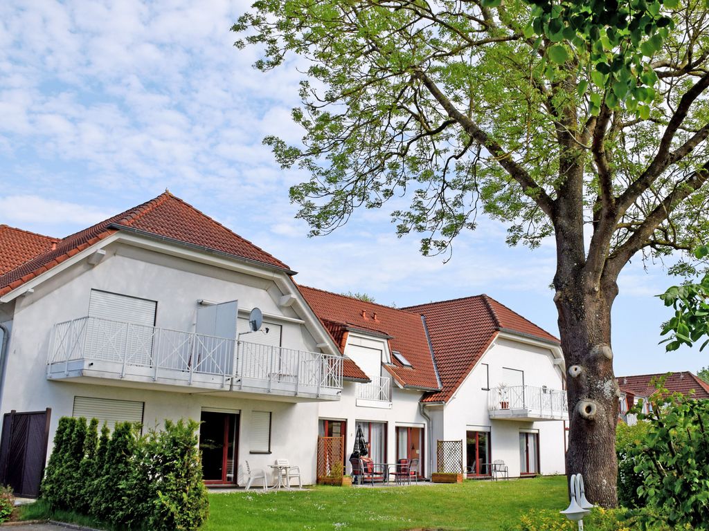 Ferienwohnung Johanna mit Terrasse und Gartenblick