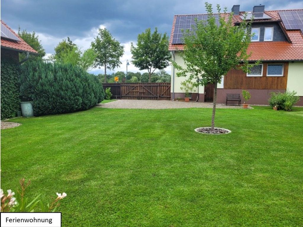 Blick auf die Ferienwohnung