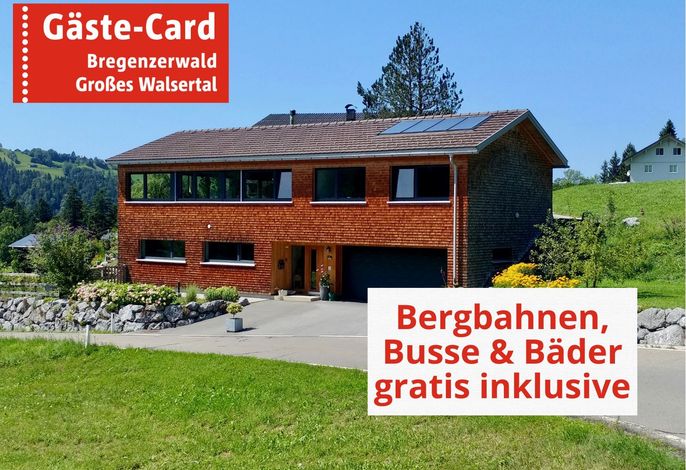 exklusives Ferienhaus in Langenegg für 2 Pers.
