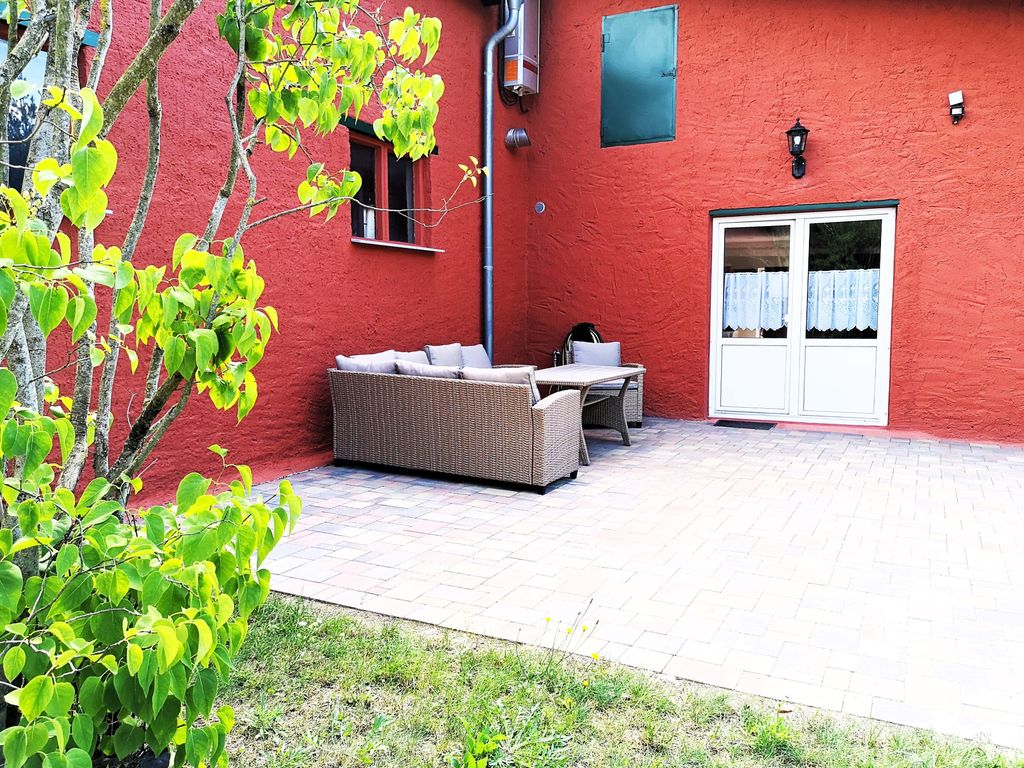 möblierte Terrasse