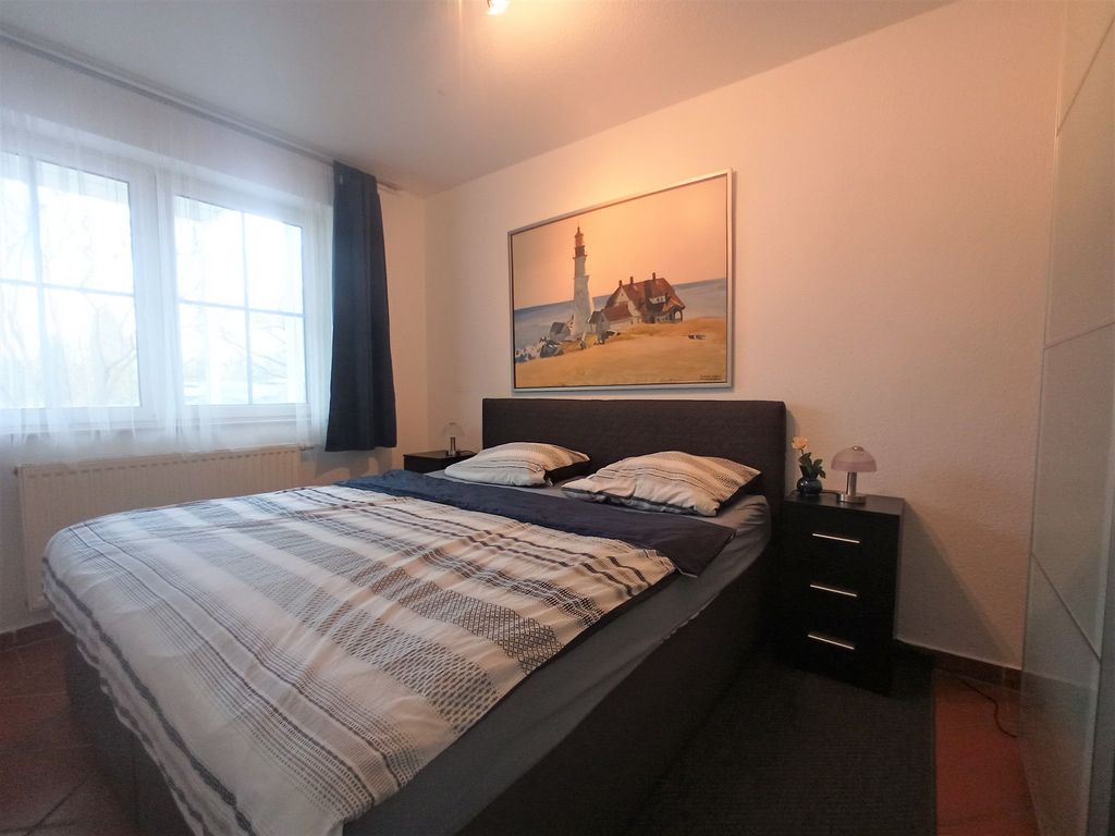 Schlafzimmer mit Doppelbett