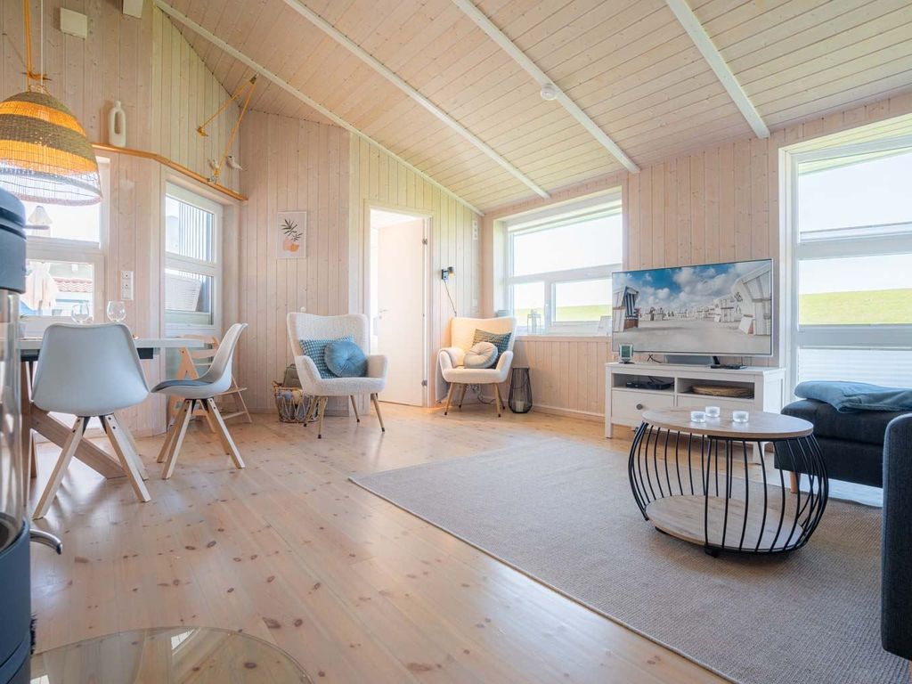 Wohnzimmer mit Kaminofen