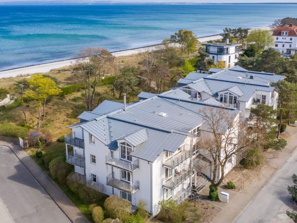 Residenz Ringstraße 10 A Juliusruh – Balkon mit Blick über den Dünensaum zur Ostsee