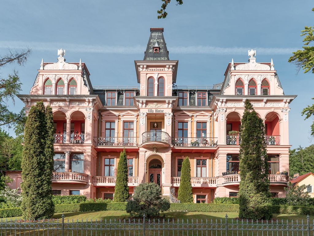 Aussenansicht der Villa Hintze