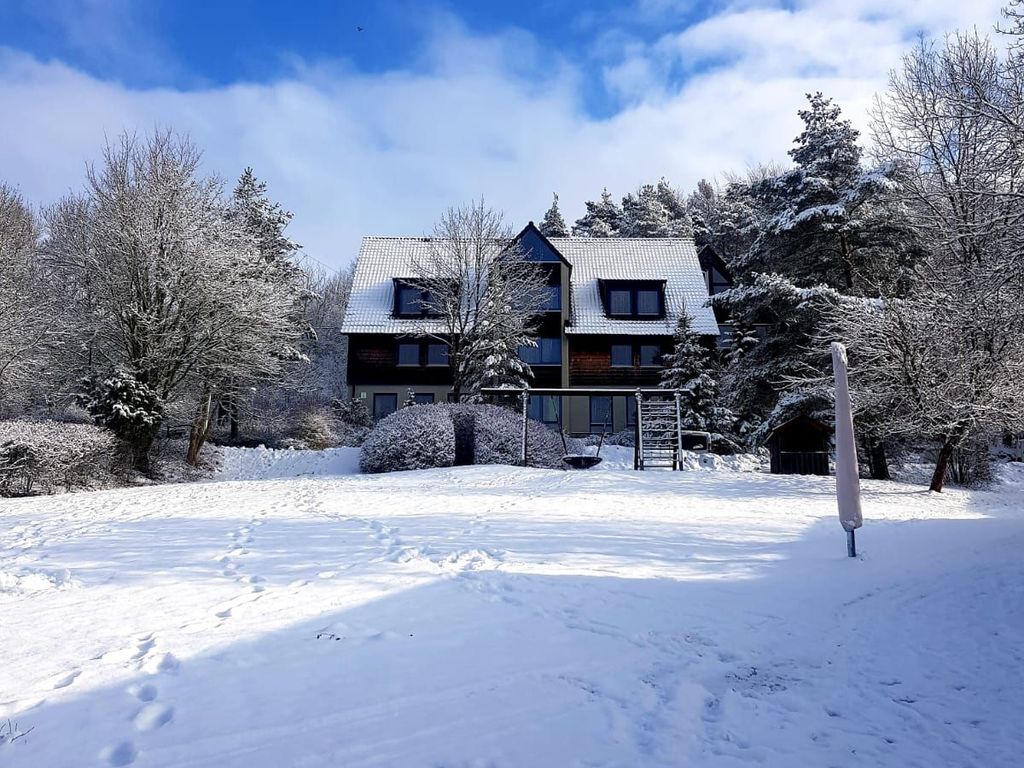 Spielplatz Winter