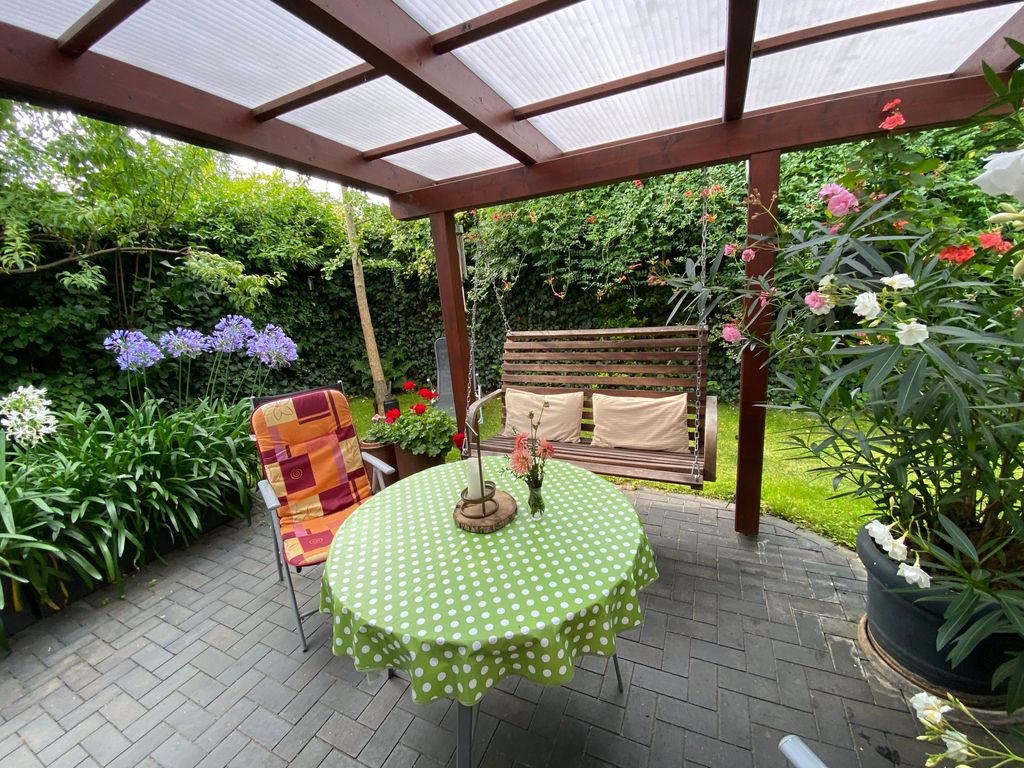 Terrasse der oberen Ferienwohnung