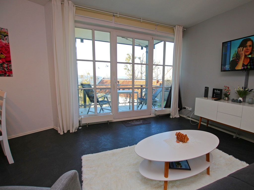 Blick aus dem Wohnzimmer