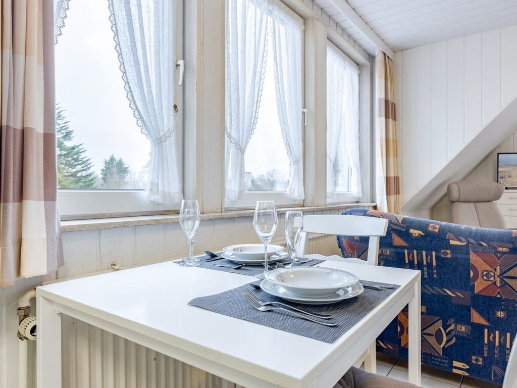 Essbereich im Wohnzimmer