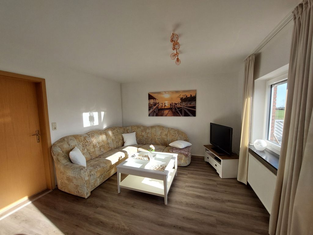 gemütliche Sofaecke im Wohnzimmer