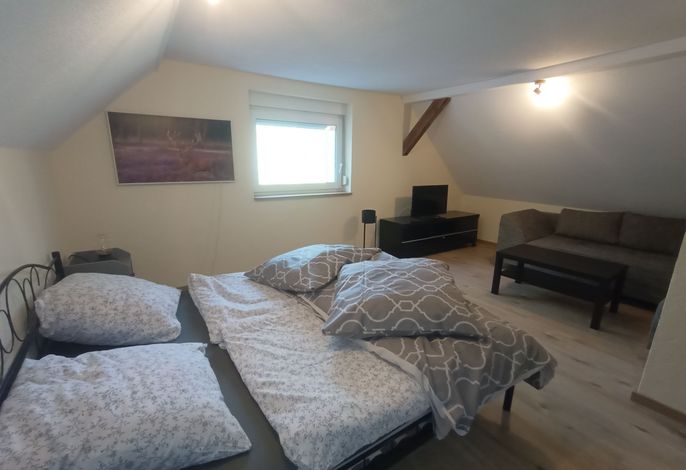 Ferienwohnung O 2 SZ, 1 WZ, Küche, DU/WC