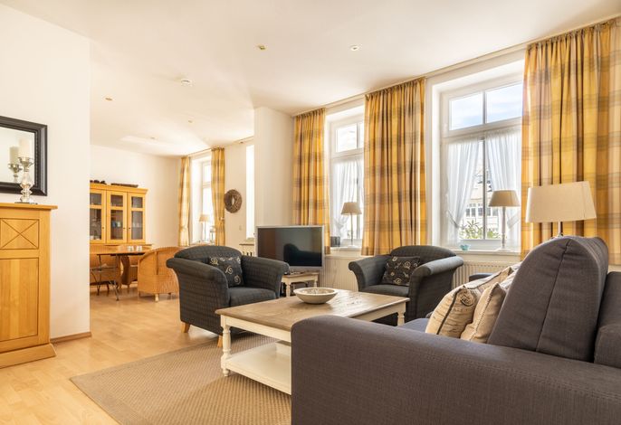 A.4D, Apartment 9 / 2-Raum-Fewo mit Balkon und Terrasse