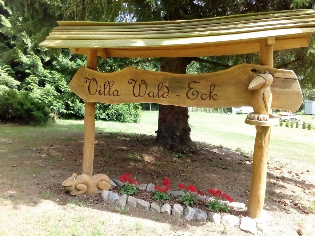 Willkommensschild