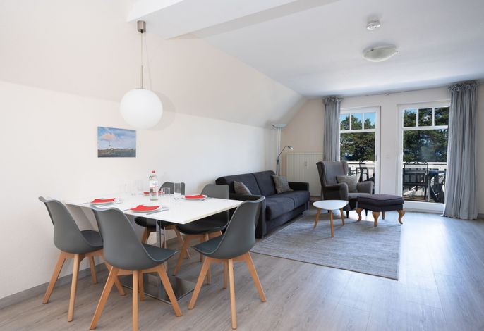 A.2.1, Apartment 16 / 2 Raum Apartment, Balkon, Meerblick