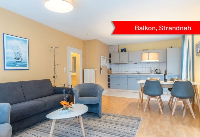 Apartment E4 / 2 - Raum - Apartment mit Balkon