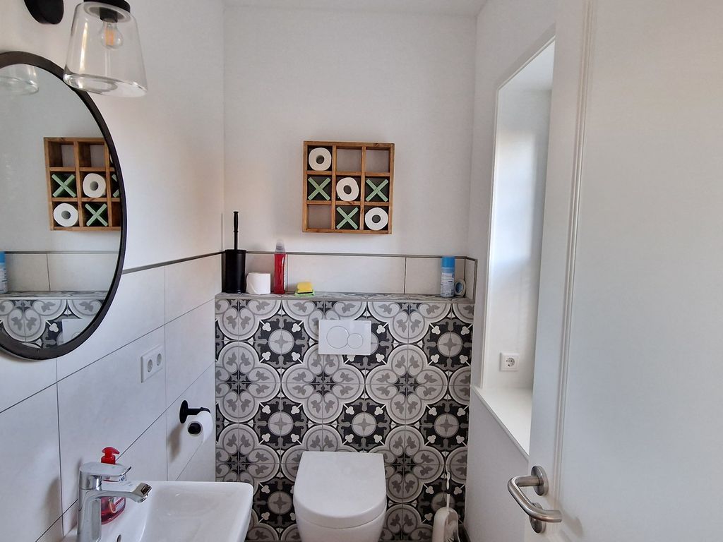 Gäste-WC im Erdgeschoss