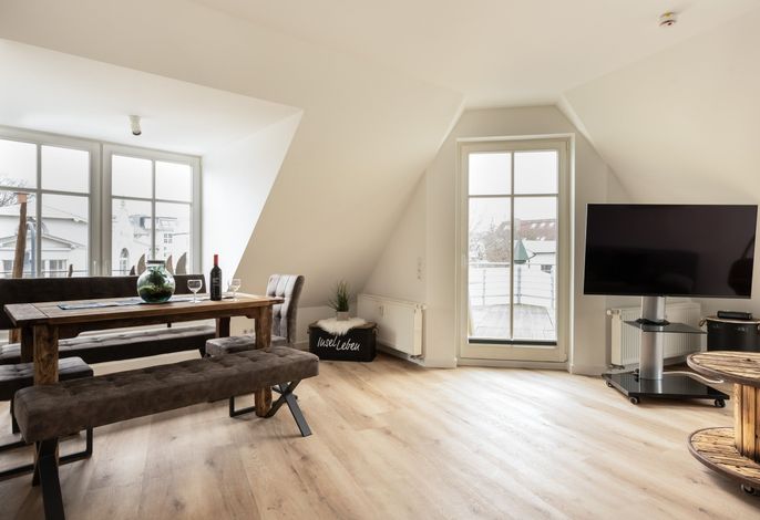 Apartment 9, 3-Raum Fewo, Balkon