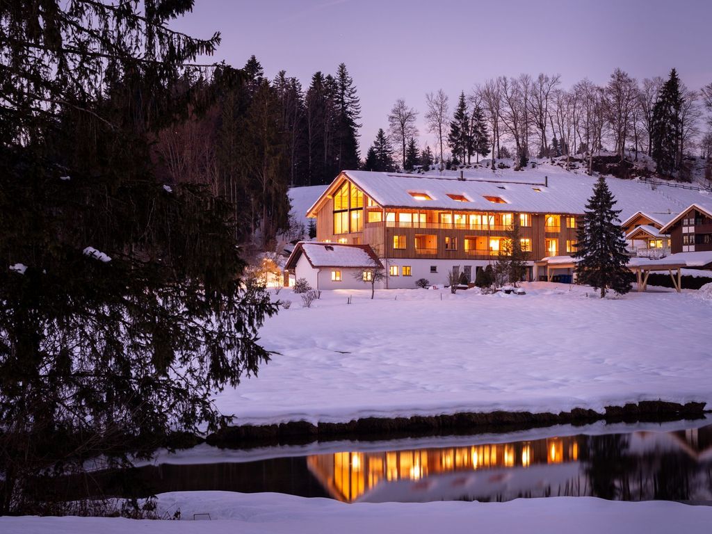 Eibele Chalets im Winter
