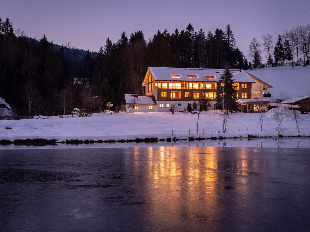 Eibele Chalets im Winter