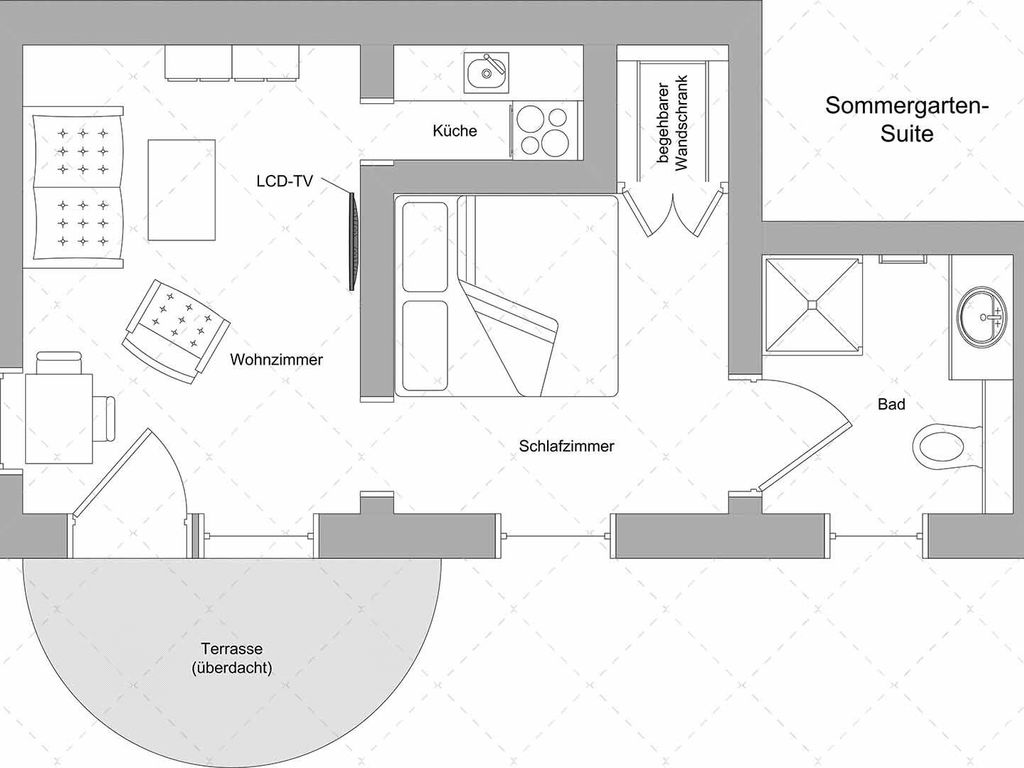 Wohnen, Natur & Kultur im Spreewald - Sommergarten-Suite