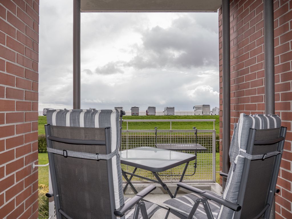 Überdachter Balkon