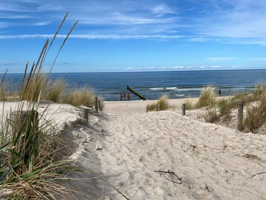 Strandaufgang an der Ostsee