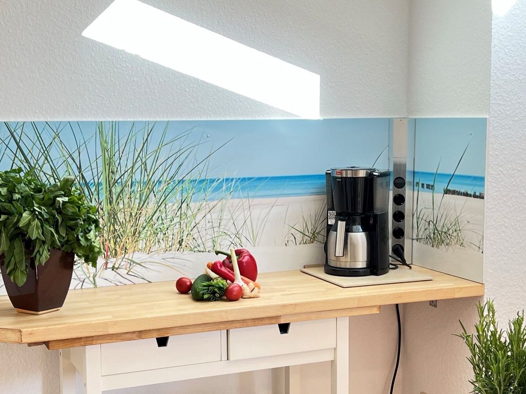 Arbeitsfläche im Küchenbereich