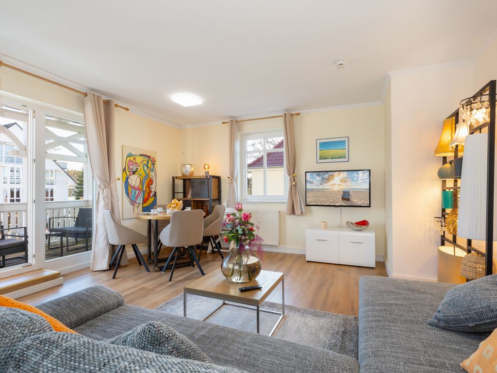 Ferienwohnung mit super Balkon in Baabe