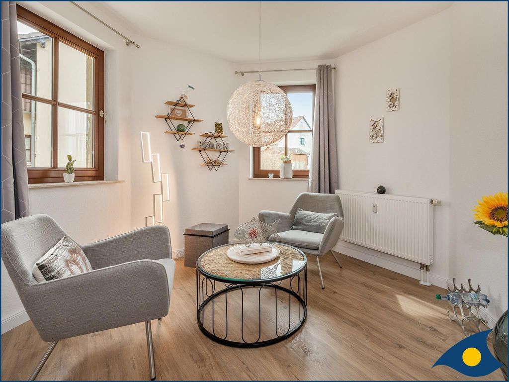 separate Sitzecke im Wohnzimmer