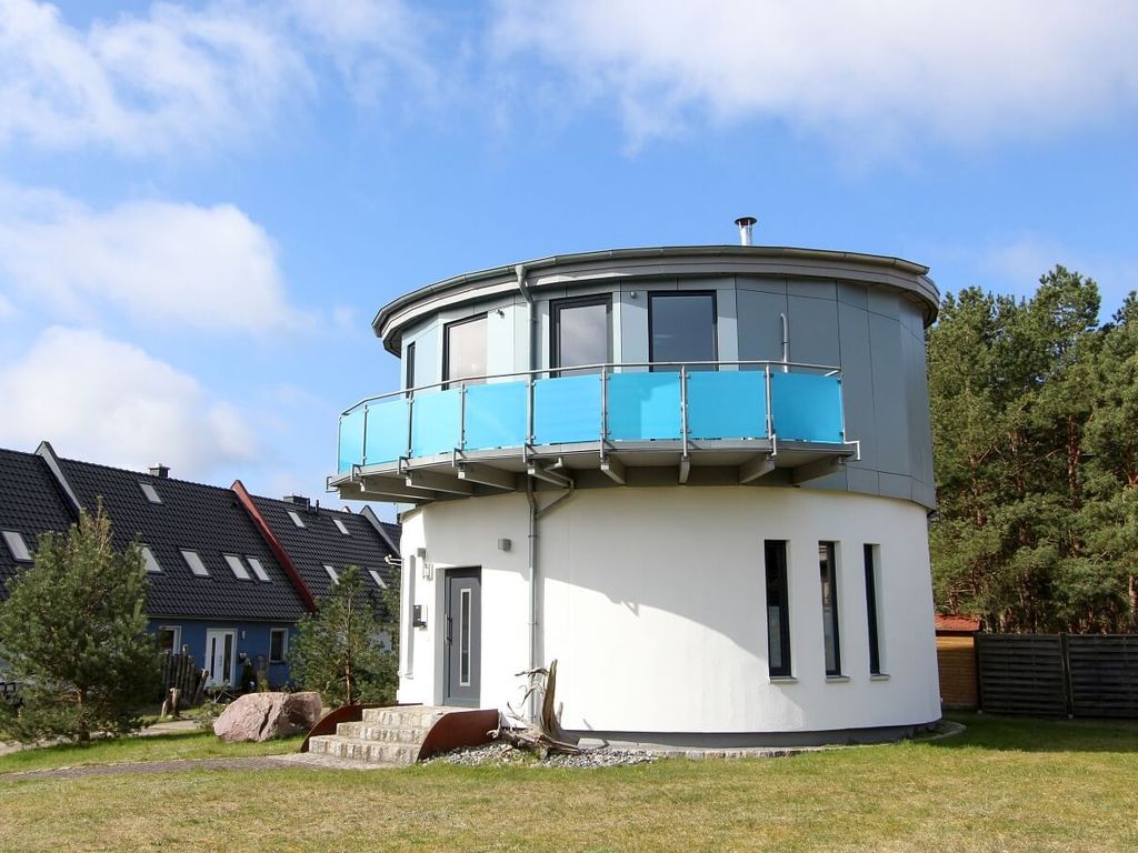 Blick aufs Ferienhaus