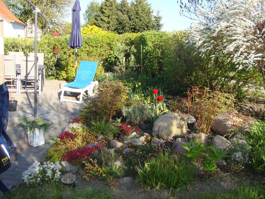 Terrasse mit Garten
