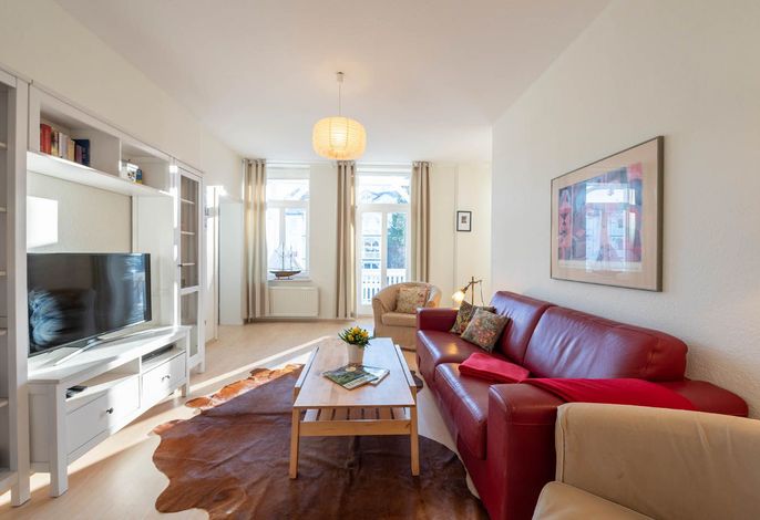 Fewo mit Meerblick u. Balkon 500 m bis zum Strand (KN)