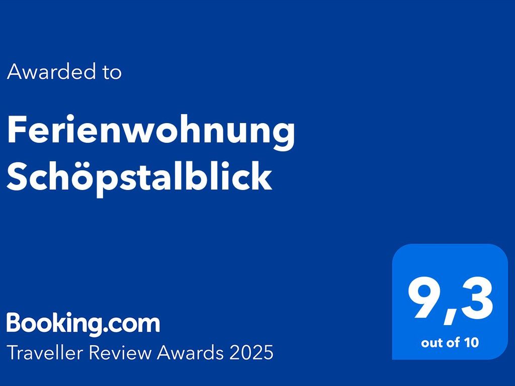 Booking.com Traveller Review Award 2025