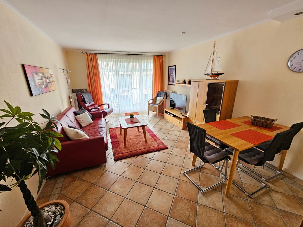 Der offene Wohnbereich mit Essecke