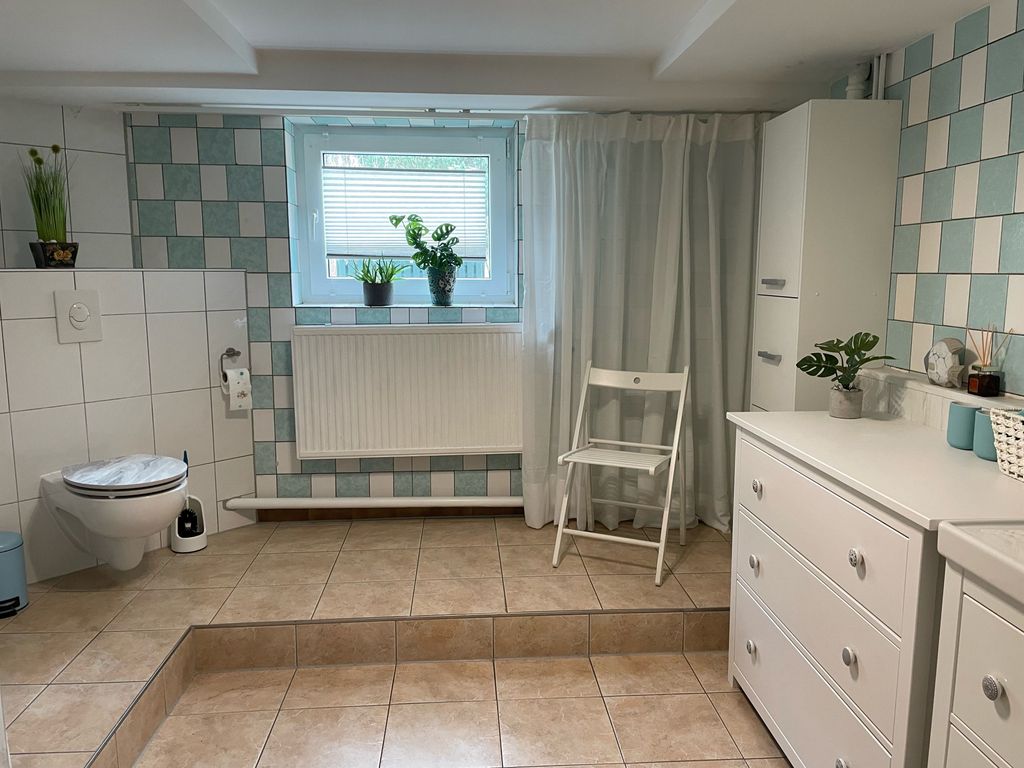 Badezimmer mit WC