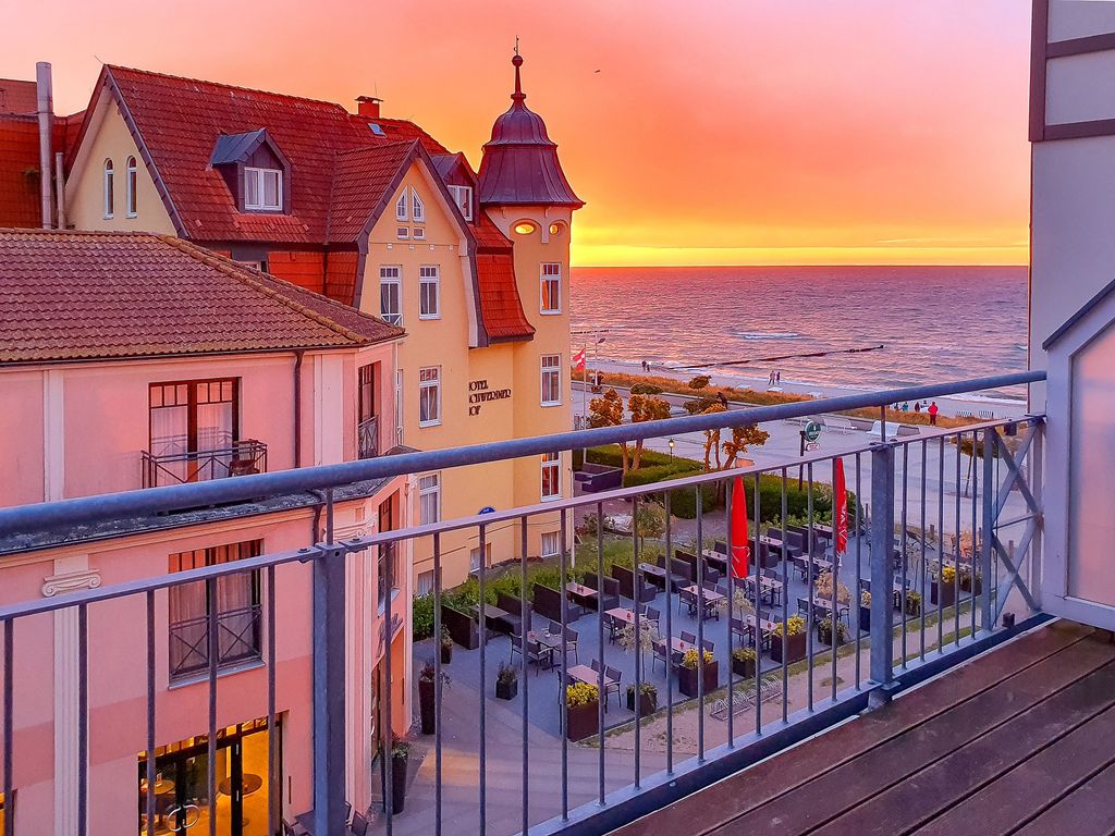 Der Ausblick vom West-Balkon