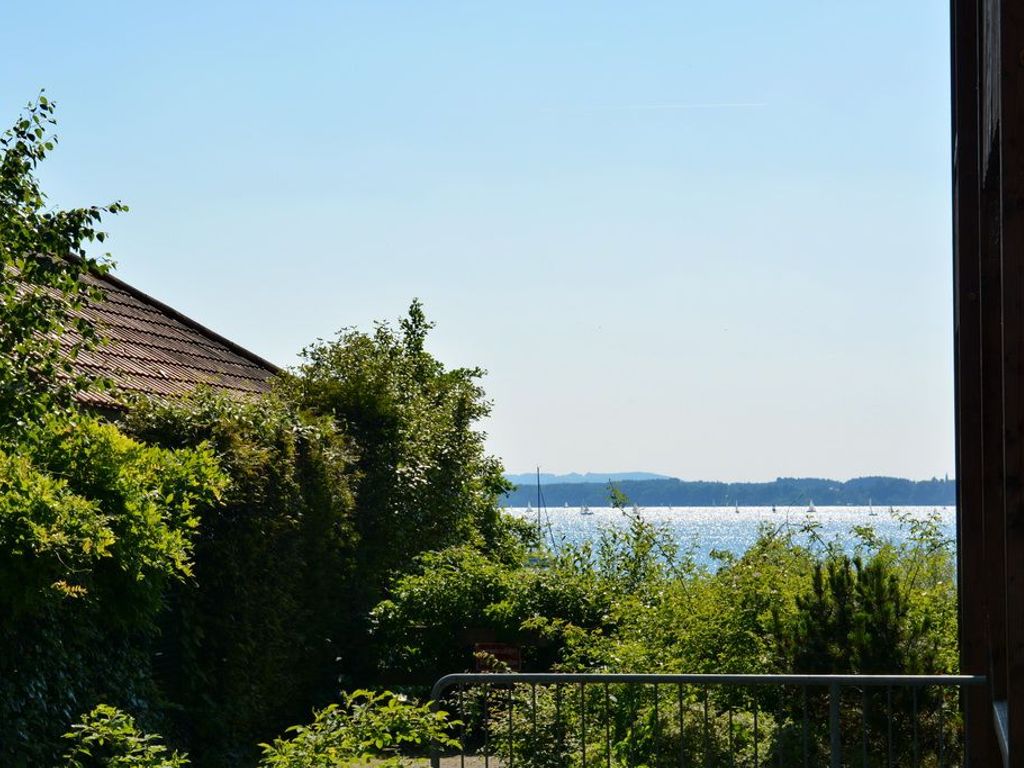 Blick vom Balkon