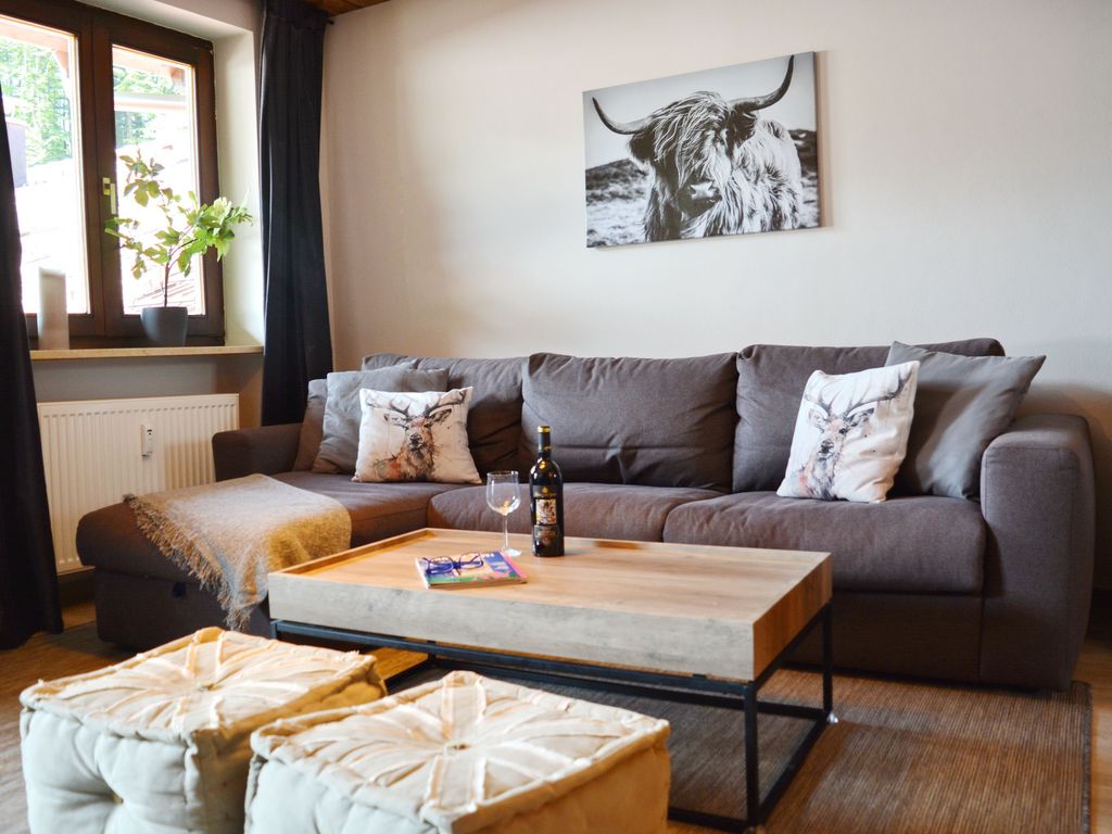 Wohnbereich / Schlafsofa